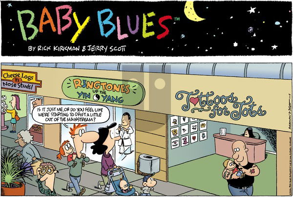 Baby Blues on Sunday November 5, 2006 Comic Strip