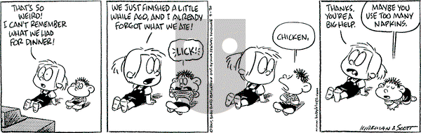 Baby Blues on Thursday September 20, 2001 Comic Strip