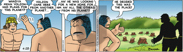 Alley Oop on Friday April 28, 2017 Comic Strip