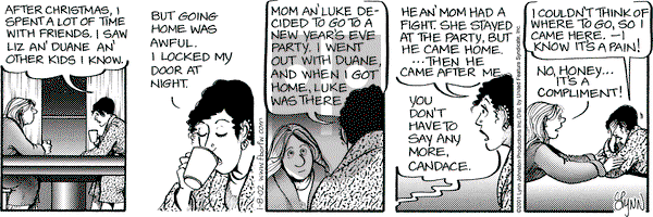 For Better or For Worse on Tuesday January 8, 2002 Comic Strip