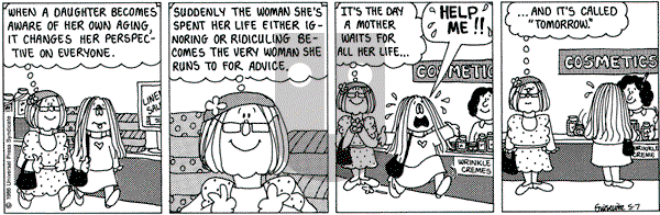 Cathy Classics on Wednesday May 7, 1986 Comic Strip