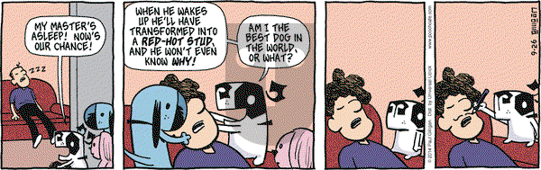 Pooch Cafe on Friday September 26, 2014 Comic Strip