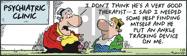 Frank and Ernest on Tuesday January 15, 2019 Comic Strip