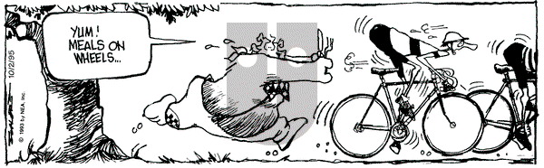 The Grizzwells on Monday October 2, 1995 Comic Strip