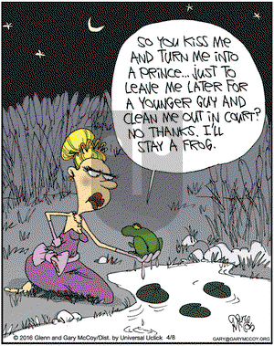 The Flying McCoys on Friday April 8, 2016 Comic Strip