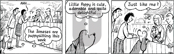 Fred Basset on Monday December 1, 2003 Comic Strip