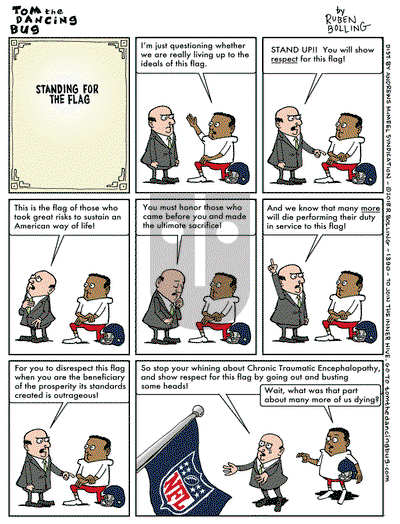 Tom the Dancing Bug on Monday May 28, 2018 Comic Strip