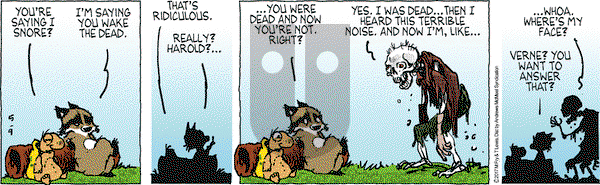 Over the Hedge on Tuesday May 9, 2017 Comic Strip