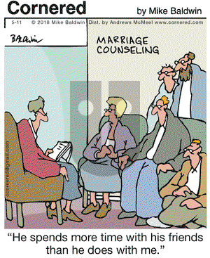 Cornered on Friday May 11, 2018 Comic Strip