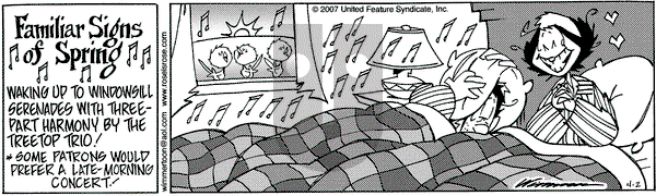 Rose is Rose on Monday April 2, 2007 Comic Strip