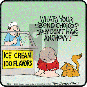 Ziggy on Thursday October 2, 2003 Comic Strip