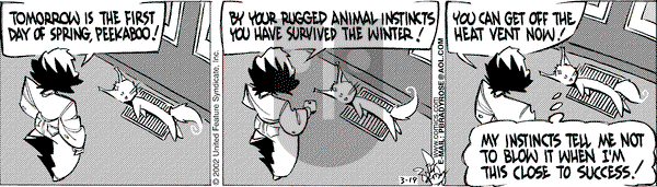 Rose is Rose on Tuesday March 19, 2002 Comic Strip