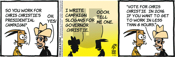 La Cucaracha on Thursday January 30, 2014 Comic Strip