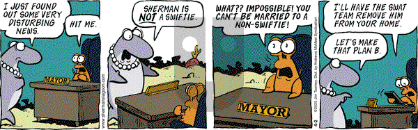 Sherman's Lagoon on Wednesday April 2, 2025 Comic Strip
