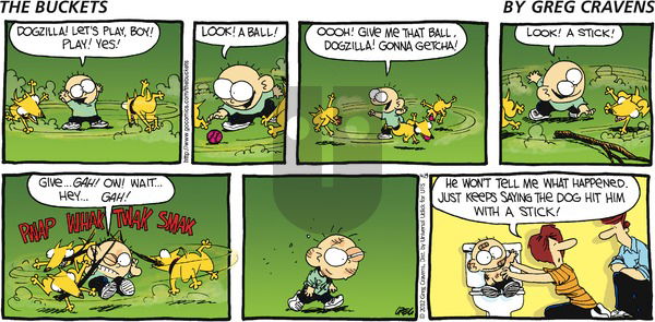 The Buckets on Sunday April 29, 2012 Comic Strip