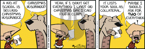 DeFlocked on Tuesday December 20, 2016 Comic Strip