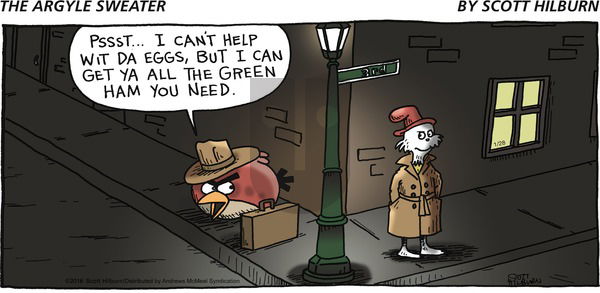 The Argyle Sweater on Sunday January 28, 2018 Comic Strip