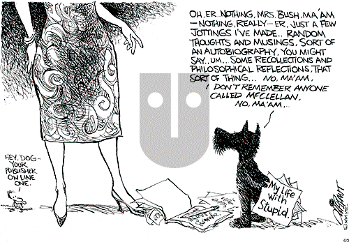 Pat Oliphant on Tuesday June 3, 2008 Comic Strip
