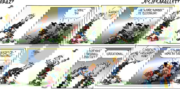 Frazz on Sunday July 20, 2003 Comic Strip