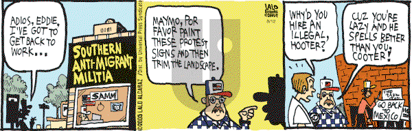 La Cucaracha - Friday August 12, 2005 Comic Strip