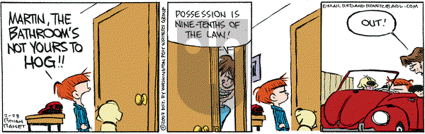 Red and Rover on Friday February 28, 2003 Comic Strip