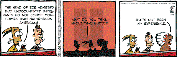 La Cucaracha on Saturday July 15, 2017 Comic Strip