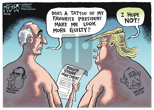 Rob Rogers on Tuesday January 29, 2019 Comic Strip