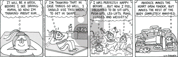 Cathy Classics on Thursday March 20, 2025 Comic Strip