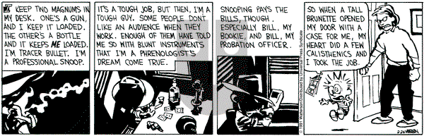 Calvin and Hobbes on Tuesday February 26, 1991 Comic Strip