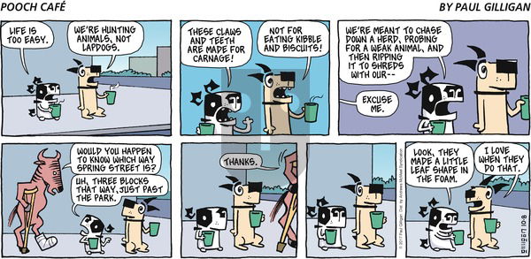 Pooch Cafe on Sunday October 8, 2017 Comic Strip
