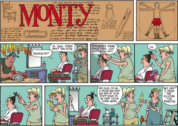 Monty on Sunday October 2, 2016 Comic Strip