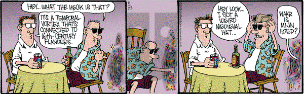 Monty on Wednesday November 23, 2016 Comic Strip