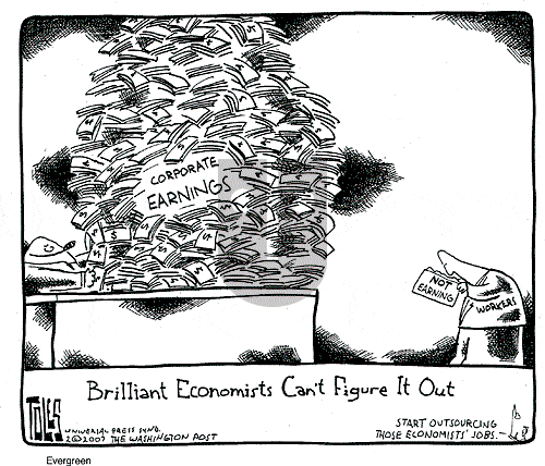 Tom Toles on Monday October 15, 2007 Comic Strip