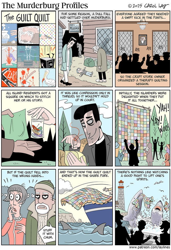 Lay Lines on Monday February 24, 2025 Comic Strip