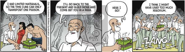 Alley Oop - Friday October 22, 2021 Comic Strip
