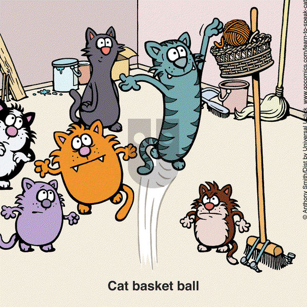 Learn to Speak Cat on Saturday March 15, 2025 Comic Strip