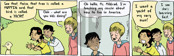 Ali's House on Monday April 26, 2021 Comic Strip