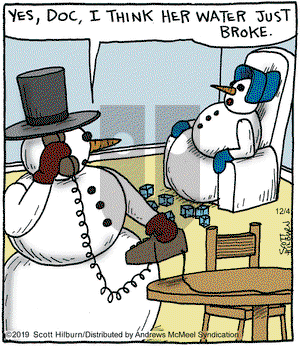 The Argyle Sweater - Wednesday December 4, 2019 Comic Strip