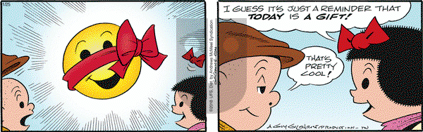 Nancy on Thursday January 25, 2018 Comic Strip