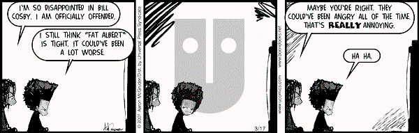 The Boondocks on Saturday October 18, 2008 Comic Strip