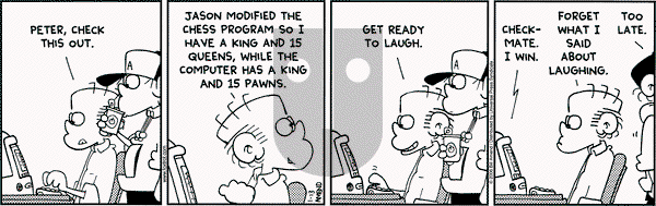 FoxTrot on Friday January 13, 2006 Comic Strip