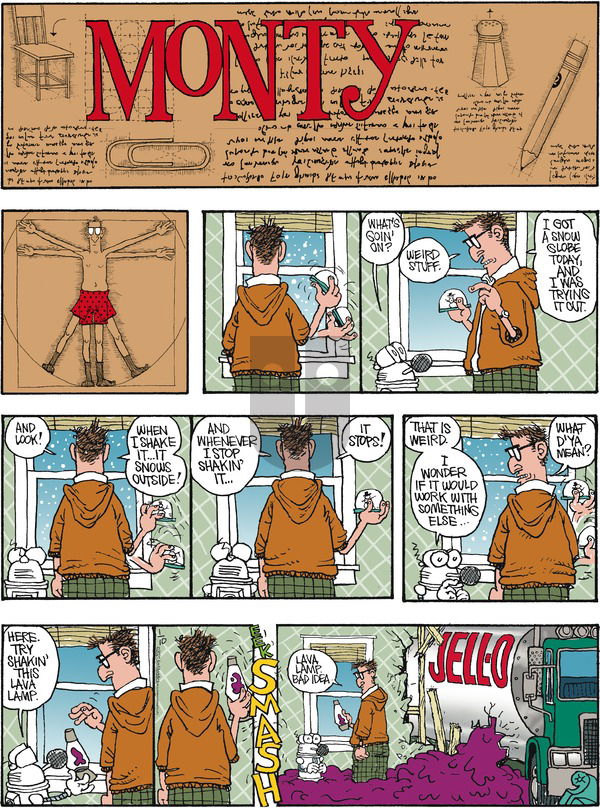 Monty on Sunday January 10, 2021 Comic Strip