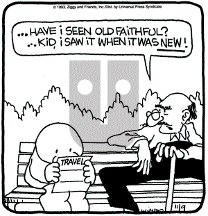 Ziggy on Tuesday November 9, 1993 Comic Strip