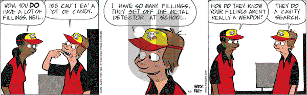 Lucky Cow on Friday April 11, 2025 Comic Strip