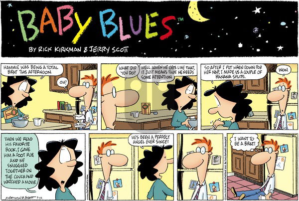 Baby Blues on Sunday March 12, 2006 Comic Strip