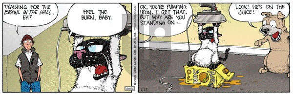 Get Fuzzy on Wednesday January 12, 2005 Comic Strip
