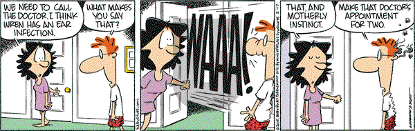 Baby Blues on Tuesday February 17, 2015 Comic Strip