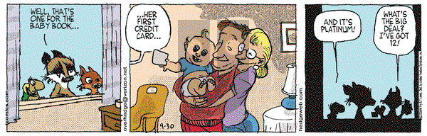 Over the Hedge on Saturday September 30, 2006 Comic Strip