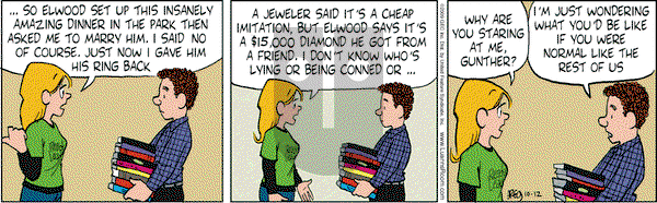 Luann on Monday October 12, 2009 Comic Strip