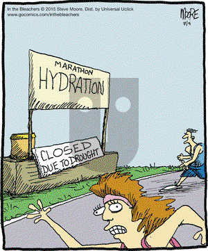 In the Bleachers on Thursday July 9, 2015 Comic Strip